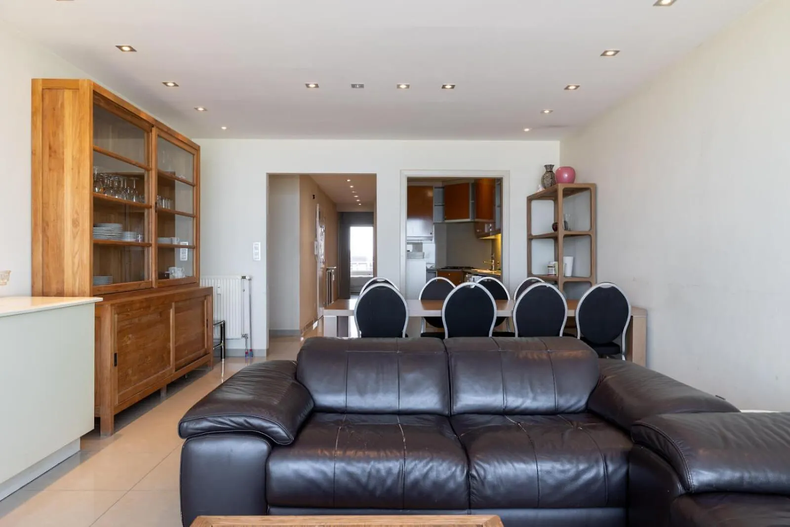 Very Spacious Apartment With Frontal Sea View And Terrace Equipped For 8 People T18 أوستيند